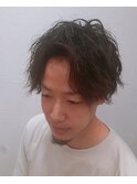 ムード感!男気ラフスパイラルマッシュ