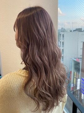 ジーナ 博多(Zina) 【Zina】フェザーバング/キャラメルベージュ/20代30代40代