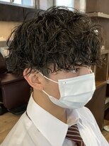 2wayパーマスタイルツイストスパイラルツーブロック