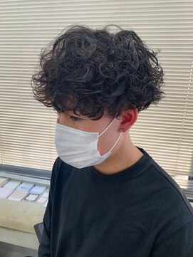 テトヘアー(teto hair) スパイラルパーマ、くるくるパーマ、マッシュショート