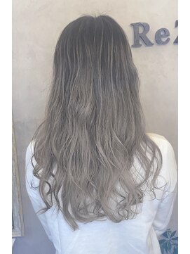 リゼロ(ReZERO) バレイヤージュ　エアータッチ　メッシュ