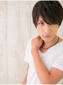 ≪mod's men≫重めバングの目力ＵＰこなれ感ショートウルフL