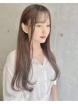 アッシュ 久が原店(Ash) 大人かわいい/ワンカール美髪/ペールベージュ