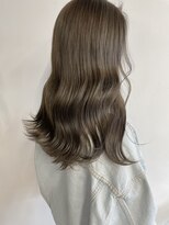 ニコフクオカヘアーメイク(NIKO Fukuoka Hair Make) 福岡天神/大人可愛いシークレットハイライト/オリーブグレージュ