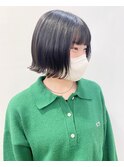 【松戸　石山】外ハネ黒髪ボブミニボブ10代20代
