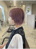ピンクラベンダーbob