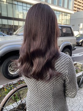 ボアップ(boappu) #ブラウンピンク#韓国巻き#髪質改善トリートメント