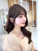 アフロートリノ(AFLOAT Leino)&nbsp;大人可愛い韓国ヘア　レイヤーカット　くびれヘア　似合わせ#