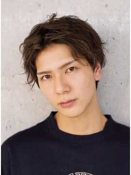 ゼンコー オモテサンドウ(ZENKO Omotesando) 韓国マッシュウルフツイストスパイラルパーマセンターパート