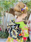 成人式ヘアセット