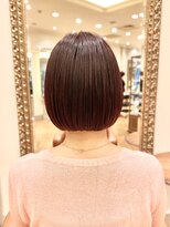 ビュートリアム265(BEAUTRIUM 265) ボブ/ミニボブ/銀座/ストレートヘア/縮毛矯正/ピンクブラウン