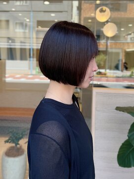 シュク 高円寺(SYUK) 加藤【高円寺 中野】ミニボブ/髪質改善/縮毛矯正/大人ボブ