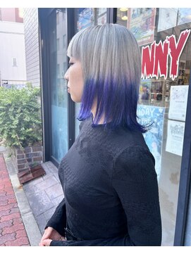 ダニーコウベ(Danny kobe) 白から紫青