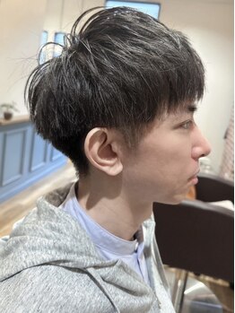アンミー(anmee)の写真/鶴見駅徒歩2分◇細部にまでこだわる繊細なカットで再現性が高く、ON/OFF簡単にキマる爽やかスタイルに！