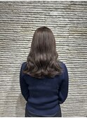 ベージュミルクティーベージュシースルーカラー大人可愛い