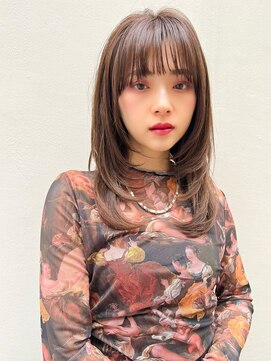 エイミー(Aimee) Aimee 町田 レイヤースタイル×ココアブラウン