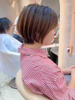 ロンド エスポワール 錦糸町(Lond espoir)&nbsp;イメチェン前髪こなれミディショート髪質改善【工藤昴】錦糸町