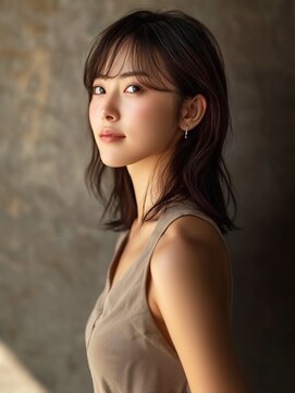 アルトリスト(Altruist Aging×HAIR&SPA) ☆オリーブグレーココアベージュ小顔クラゲヘアー/黒髪/髪質改善