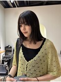 ミディアムボブ