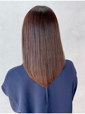 マロンベージュメルティカラー似合わせカット_ba509901