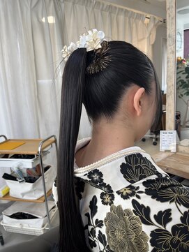 ヴィヴァン(Vivant) 【Vivant】2026卒業式　着物ヘアセット・振袖《円城寺》