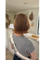 エクファ ヘア シェリル 草津 南草津店(ex-fa hair cherir)&nbsp;イメチェン/ホワイトブロンド/外ハネボブ/美髪/南草津