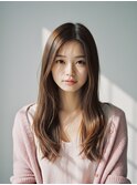 イメチェン/美髪/外ハネボブ/ワイドバング/髪質改善/縮毛矯正