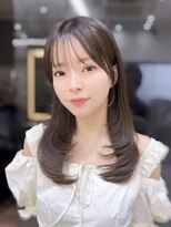 ロンドアヴァントゥス 池袋(Lond aventus)&nbsp;韓国レイヤー/韓国風/ボブ/髪質改善/黒髪/ブリーチなし〔池袋〕