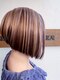 カットスペース アンリササラの写真/髪の悩みを解消しながら、デザイン性のあるグレイヘアを実現♪白髪染めもオシャレに染めるならお任せ。