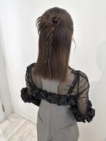 ウブ(ubu)&nbsp;カチモリハーフアップ☆お呼ばれ/イベント/ライブ/2次会