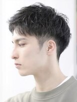 フィフス 大分(fifth) 大分ツーブロック刈り上げレイヤーセンターパートベリーショート