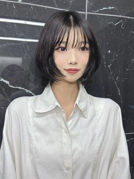 サイン 渋谷(SIGN) ハッシュボブワンホンヘアレイヤーボブタッセルボブ
