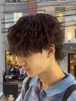 オーバル ジングウマエ(OVARL jingumae)&nbsp;メンズ/メンズカット/メンズパーマ/メンズサロン/縦落ちパーマ