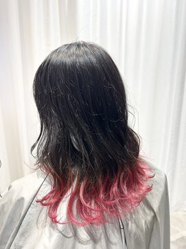 アオク(AOKU) ピンクグラデーションカラー