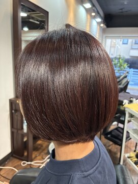 ボイストゥルース 久我山店 ピンクベージュメテオカラー