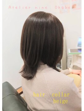 ヘアアトリエ ナイン 岡部店(hair atelier nine) ヘッドスパ/バーガンディ/バズカット/ブルーブラウン/福島市