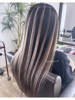 ル ジャルダン ヘアー プロデュース(Le.jardin hair produce)&nbsp;ミルクティーハイライト（シールエクステ）