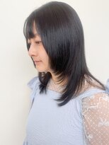 モリオフロムロンドン 原宿本店(morio from London)&nbsp;【morio原宿】伸ばし中もイメチェン　レイヤースタイル