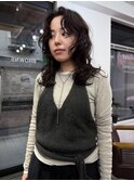 ロングレイヤーパーマ