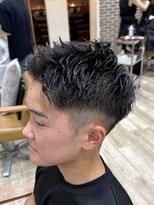 ピークスヘア(peaks hair)&nbsp;メンズショート 刈り上げ 短髪 メンズヘア 清潔感 堀江