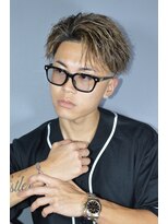 ベガス 大宮(Vegas) リバースアップバング×ブラウンベース×ハイライト