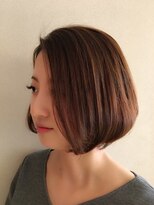 うるツヤ前下がりボブ☆ 担当 本田奈穂美