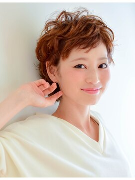 カラーワールド カンナヘアーメゾン(color world canna hair maison) 大人かわいい☆カジュアルショート20代30代40代