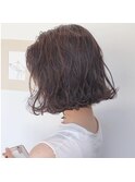 ＊ウェーブボブ×ミルクティーベージュ＊