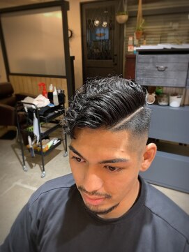 ヘアーアンドスパ エンジェイ(HAIR&SPA enj) 外国人風スキンフェード