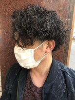 ネオリーブアイム 横浜西口店(Neolive aim)&nbsp;横浜★前下がりミディアムスパイラルパーマ