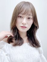 アイティーバイアルバム 松戸店(IT by ALBUM)&nbsp;ユルカール_くびれヘアビタミンカラーメルティカラー_38542