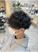波巻きスパイラルパーマ