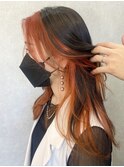 【 Blowfy 】フェイスフレーミング オレンジ