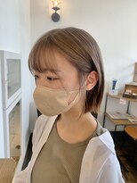 ヘアー ミュゼ 大西店(HAIR Musee) 柔らかミルクティーベージュ